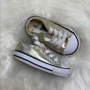 Toddler Gold Converse